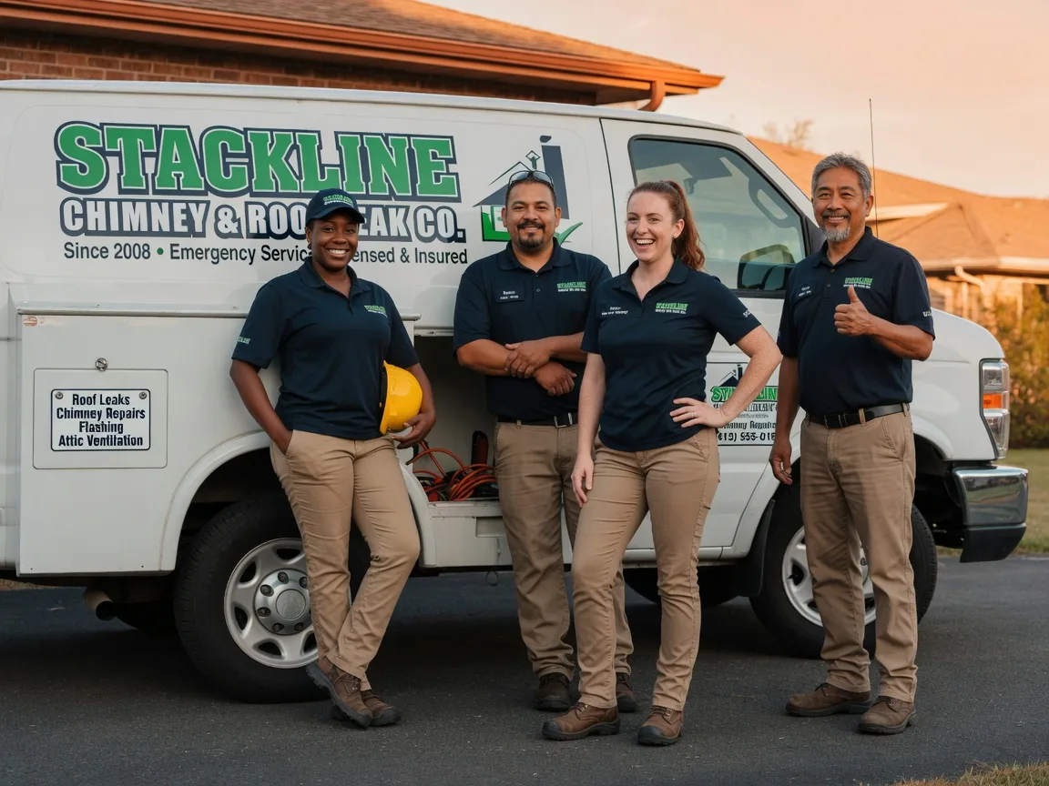 Chimney flashing repair company in Jackson, GA
